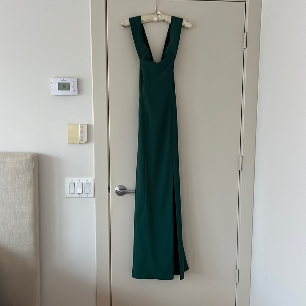 Dessy Collection Hunter Green Bridesmaid Dress - only worn once!